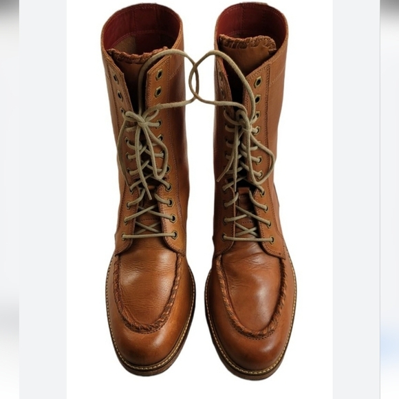 Cole Rood & Haan Moose Moc Leather Mens Boots Rare Size 10.5 main image 7